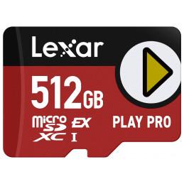 Lexar PLAY PRO microSDXC 512 GB UHS-I Luokka 3