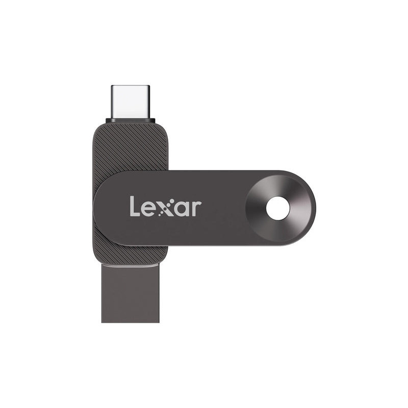 Lexar JumpDrive D500 Dual USB USB-muisti 256 GB USB Type-C USB Type-A 3.2 Gen 1 (3.1 Gen 1) Musta