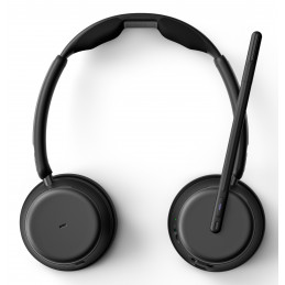 EPOS IMPACT 1000 MS UC ANC WL USB-C+A Stand Kuulokkeet Langaton Pääpanta Toimisto puhelukeskus USB Type-C Bluetooth