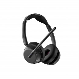 EPOS IMPACT 1000 MS UC ANC WL USB-C+A Stand Kuulokkeet Langaton Pääpanta Toimisto puhelukeskus USB Type-C Bluetooth