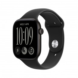 Apple Watch Series 12 OLED 46 mm Digitaalinen 416 x 496 pikseliä Kosketusnäyttö 5G Musta Wi-Fi GPS (satelliitti)