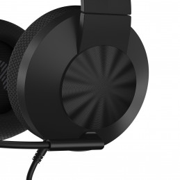 Lenovo H210 Kuulokkeet Langallinen Pääpanta Pelaaminen Musta