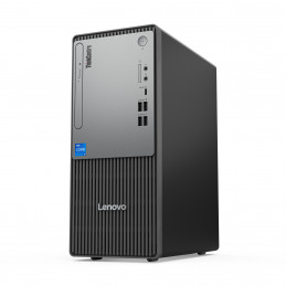 Lenovo ThinkCentre neo 50t Gen 5 Intel® Core™ i7 i7-14700 16 GB DDR5-SDRAM 1 TB SSD Windows 11 Pro Tower PC Musta, Harmaa