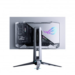 ASUS ROG Swift OLED PG27AQWP-W tietokoneen litteä näyttö 67,3 cm (26.5") 2560 x 1440 pikseliä Quad HD LCD Hopea
