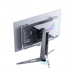 ASUS ROG Swift OLED PG27AQWP-W tietokoneen litteä näyttö 67,3 cm (26.5") 2560 x 1440 pikseliä Quad HD LCD Hopea