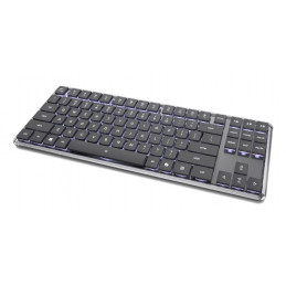 Lenovo 4Y41V37381 näppäimistö Koti  Toimisto USB + RF Wireless + Bluetooth Pohjoismainen Harmaa