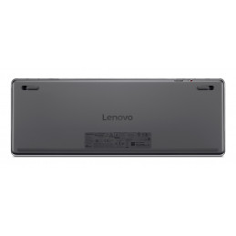 Lenovo 4Y41V37381 näppäimistö Koti  Toimisto USB + RF Wireless + Bluetooth Pohjoismainen Harmaa