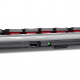Lenovo 4Y41V37381 näppäimistö Koti  Toimisto USB + RF Wireless + Bluetooth Pohjoismainen Harmaa