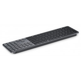 DELL Pro 7 Slim KB726 näppäimistö Koti  Toimisto RF Wireless + Bluetooth QWERTY Pohjoismainen Grafiitti