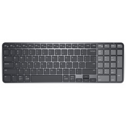 DELL Pro 7 KB746 näppäimistö Universaali RF Wireless + Bluetooth QWERTY Pohjoismainen Grafiitti