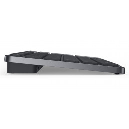 DELL Pro 7 KB746 näppäimistö Universaali RF Wireless + Bluetooth QWERTY Pohjoismainen Grafiitti