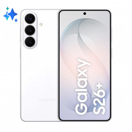 Samsung Galaxy S26+ 17 cm (6.7") Kaksois-SIM Android 16.0 5G USB Type-C 12 GB 256 GB 4900 mAh Valkoinen