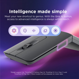Lenovo 4Y51T62792 hiiri Universaali Molempikätinen Bluetooth IR LED 4000 DPI