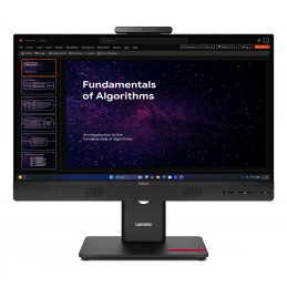 Lenovo ThinkCentre TIO24 Gen6 tietokoneen litteä näyttö 60,5 cm (23.8") 1920 x 1080 pikseliä Full HD LED Musta
