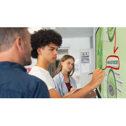 Optoma 3752RK Interaktiivinen litteä paneeli 190,5 cm (75") LED Wi-Fi 400 cd m² 4K Ultra HD Musta Kosketusnäyttö