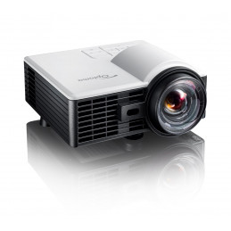 Optoma ML1050STi Lähiprojektori 535 ANSI lumenia DLP WXGA (1280x800) 3D Musta, Valkoinen