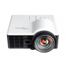 Optoma ML1050STi Lähiprojektori 535 ANSI lumenia DLP WXGA (1280x800) 3D Musta, Valkoinen