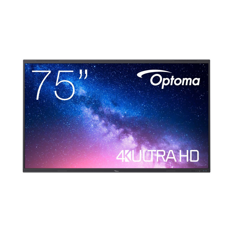 Optoma 5753RK Interaktiivinen valkotaulu 190,5 cm (75") 3840 x 2160 pikseliä Kosketusnäyttö