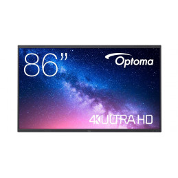 Optoma 5863RK Interaktiivinen valkotaulu 2,18 m (86") 3840 x 2160 pikseliä Kosketusnäyttö