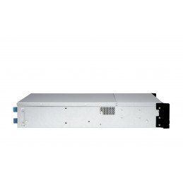 QNAP TS-H1886XU-RP-R2 NAS Teline ( 3U ) Intel® Xeon® D D-1622 32 GB DDR4 0 TB QuTS hero Musta, Harmaa