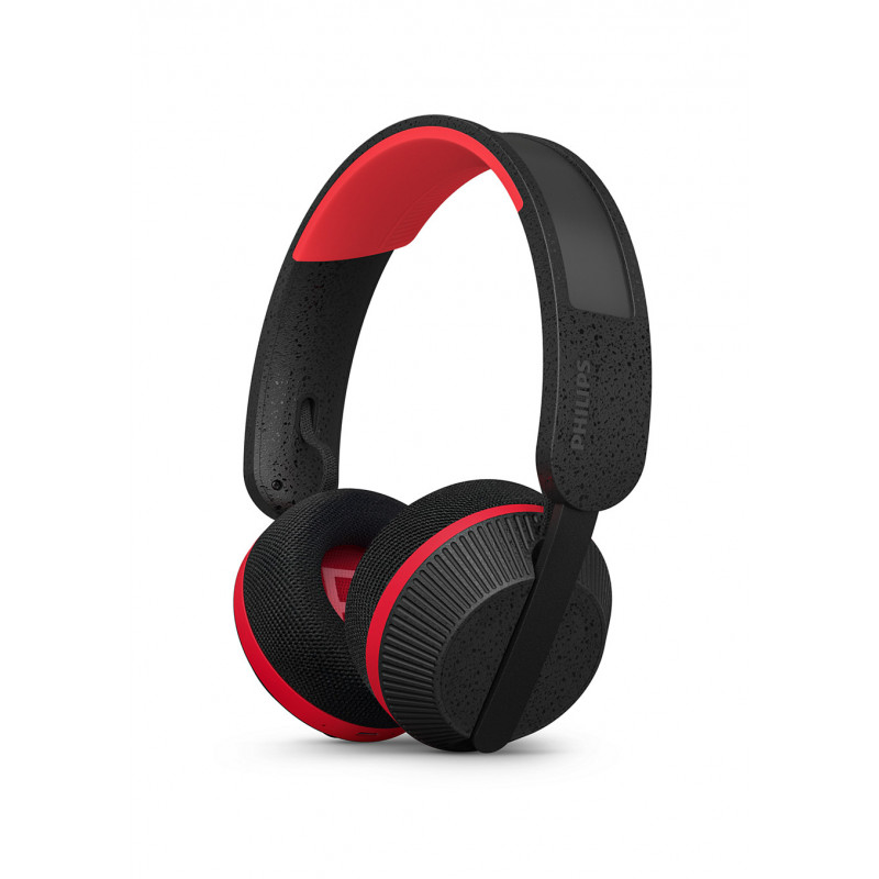 Philips 6000 series TAA6219BK 00 kuulokkeet ja kuulokemikrofoni Langaton Pääpanta Puhelut Musiikki Bluetooth Musta, Punainen
