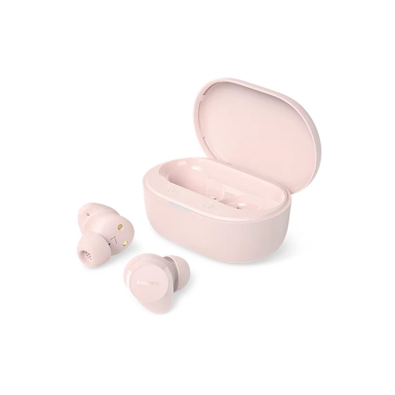 Philips TAT1300PK 00 kuulokkeet ja kuulokemikrofoni Langaton In-ear Puhelut Musiikki USB Type-C Bluetooth Vaaleanpunainen