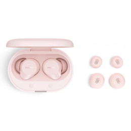 Philips TAT1300PK 00 kuulokkeet ja kuulokemikrofoni Langaton In-ear Puhelut Musiikki USB Type-C Bluetooth Vaaleanpunainen