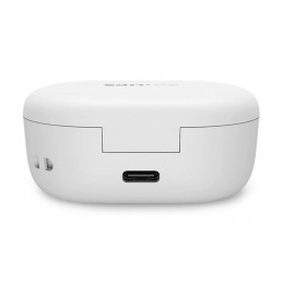 Philips TAT1300WT 00 kuulokkeet ja kuulokemikrofoni True Wireless Stereo (TWS) In-ear Puhelut Musiikki Bluetooth Valkoinen