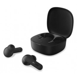 Philips TAT2200BK 00 kuulokkeet ja kuulokemikrofoni True Wireless Stereo (TWS) In-ear Puhelut Musiikki Bluetooth Musta