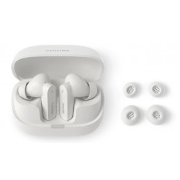 Philips TAT3000WT 00 kuulokkeet ja kuulokemikrofoni True Wireless Stereo (TWS) In-ear Puhelut Musiikki USB Type-C Bluetooth