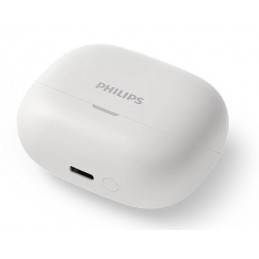Philips TAT3000WT 00 kuulokkeet ja kuulokemikrofoni True Wireless Stereo (TWS) In-ear Puhelut Musiikki USB Type-C Bluetooth