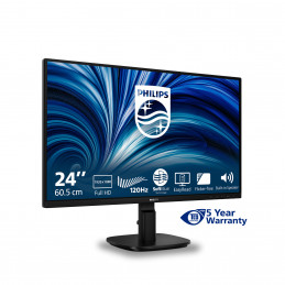 Philips 2000 series 24B2N2200 00 tietokoneen litteä näyttö 60,5 cm (23.8") 1920 x 1080 pikseliä Full HD LCD Musta