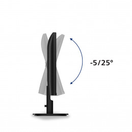Philips 2000 series 24B2N2200 00 tietokoneen litteä näyttö 60,5 cm (23.8") 1920 x 1080 pikseliä Full HD LCD Musta