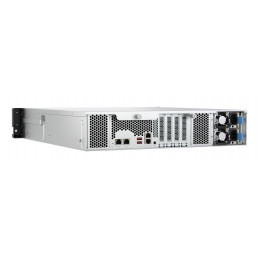 QNAP TS-H1277AXU-RP NAS Teline ( 2U ) AMD Ryzen™ 5 16 GB DDR5 0 TB QuTS hero Musta