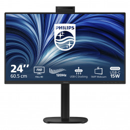 Philips 3000 series 24B2U3301H 00 tietokoneen litteä näyttö 60,5 cm (23.8") 1920 x 1080 pikseliä Full HD LCD Musta