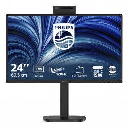 Philips 3000 series 24B2N3200JH 00 tietokoneen litteä näyttö 60,5 cm (23.8") 1920 x 1080 pikseliä Full HD LCD Musta