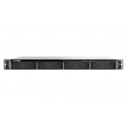 QNAP TS-H665U-RP Tallennuspalvelin Teline ( 1U ) 8 GB DDR5 0 TB QNAP QTS Musta