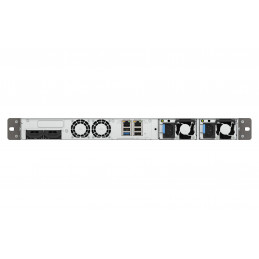 QNAP TS-H665U-RP Tallennuspalvelin Teline ( 1U ) 8 GB DDR5 0 TB QNAP QTS Musta