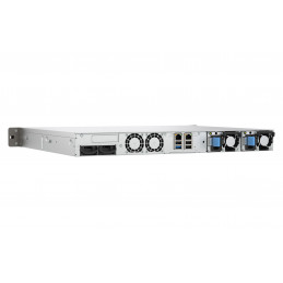QNAP TS-H665U-RP Tallennuspalvelin Teline ( 1U ) 8 GB DDR5 0 TB QNAP QTS Musta
