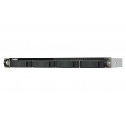 QNAP TS-H665U-RP Tallennuspalvelin Teline ( 1U ) 8 GB DDR5 0 TB QNAP QTS Musta