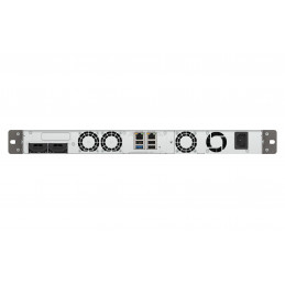QNAP TS-H665U Tallennuspalvelin Teline ( 1U ) 8 GB DDR5 0 TB QNAP QTS Musta