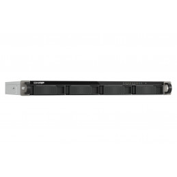 QNAP TS-H665U Tallennuspalvelin Teline ( 1U ) 8 GB DDR5 0 TB QNAP QTS Musta