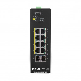Tripp Lite NGI-S08C2POE8 verkkokytkin Hallittu Gigabit Ethernet (10 100 1000) Power over Ethernet -tuki Musta