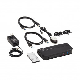 Tripp Lite B005-HUA2-K KVM-kytkin Musta