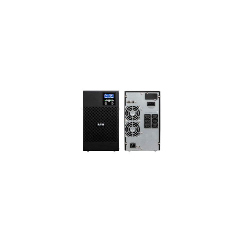 Eaton 9E 2000I UPS-virtalähde Taajuuden kaksoismuunnos (verkossa) 2 kVA 1600 W 6 AC-pistorasia(a)