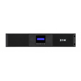 Eaton 9E3000IR UPS-virtalähde Taajuuden kaksoismuunnos (verkossa) 3 kVA 2700 W 7 AC-pistorasia(a)