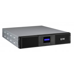 Eaton 9E3000IR UPS-virtalähde Taajuuden kaksoismuunnos (verkossa) 3 kVA 2700 W 7 AC-pistorasia(a)