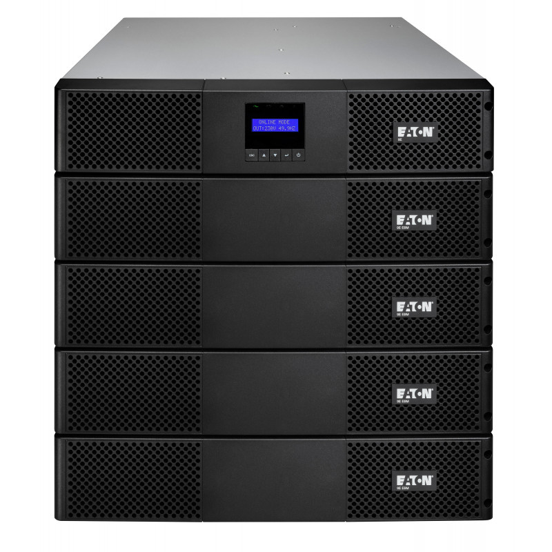 Eaton 9E2000IR UPS-virtalähde Taajuuden kaksoismuunnos (verkossa) 2 kVA 1800 W 6 AC-pistorasia(a)