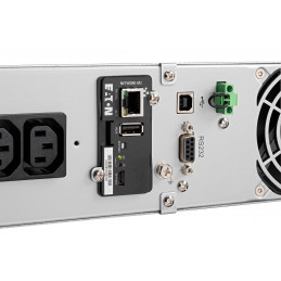 Eaton 9E2000IR UPS-virtalähde Taajuuden kaksoismuunnos (verkossa) 2 kVA 1800 W 6 AC-pistorasia(a)