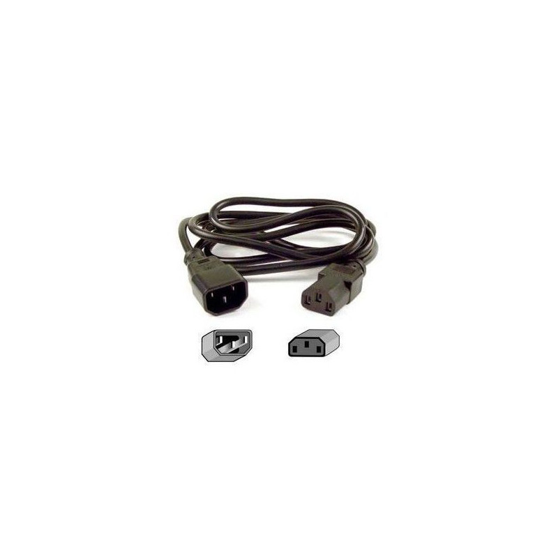 Eaton 1010081 virtajohto Musta 1,7 m C14 liitin Virtapistoke tyyppi F